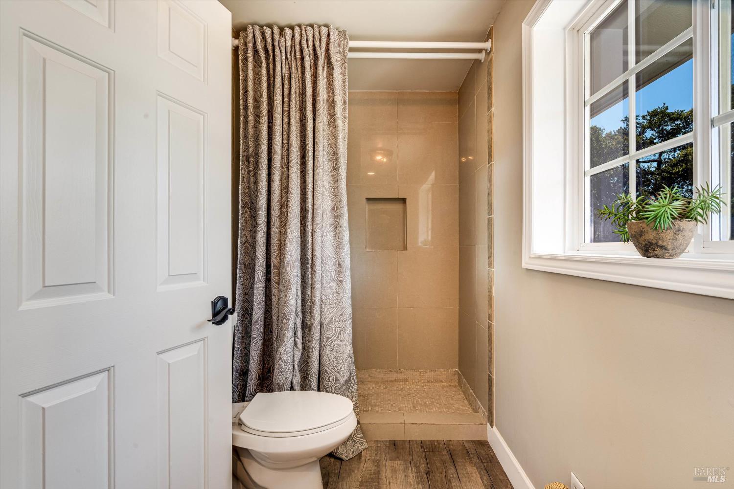 2980 Warm Springs Road Glen Ellen, CA 95442 - Photo 50 of 59 Ensuite bath with clean finishes and natural light