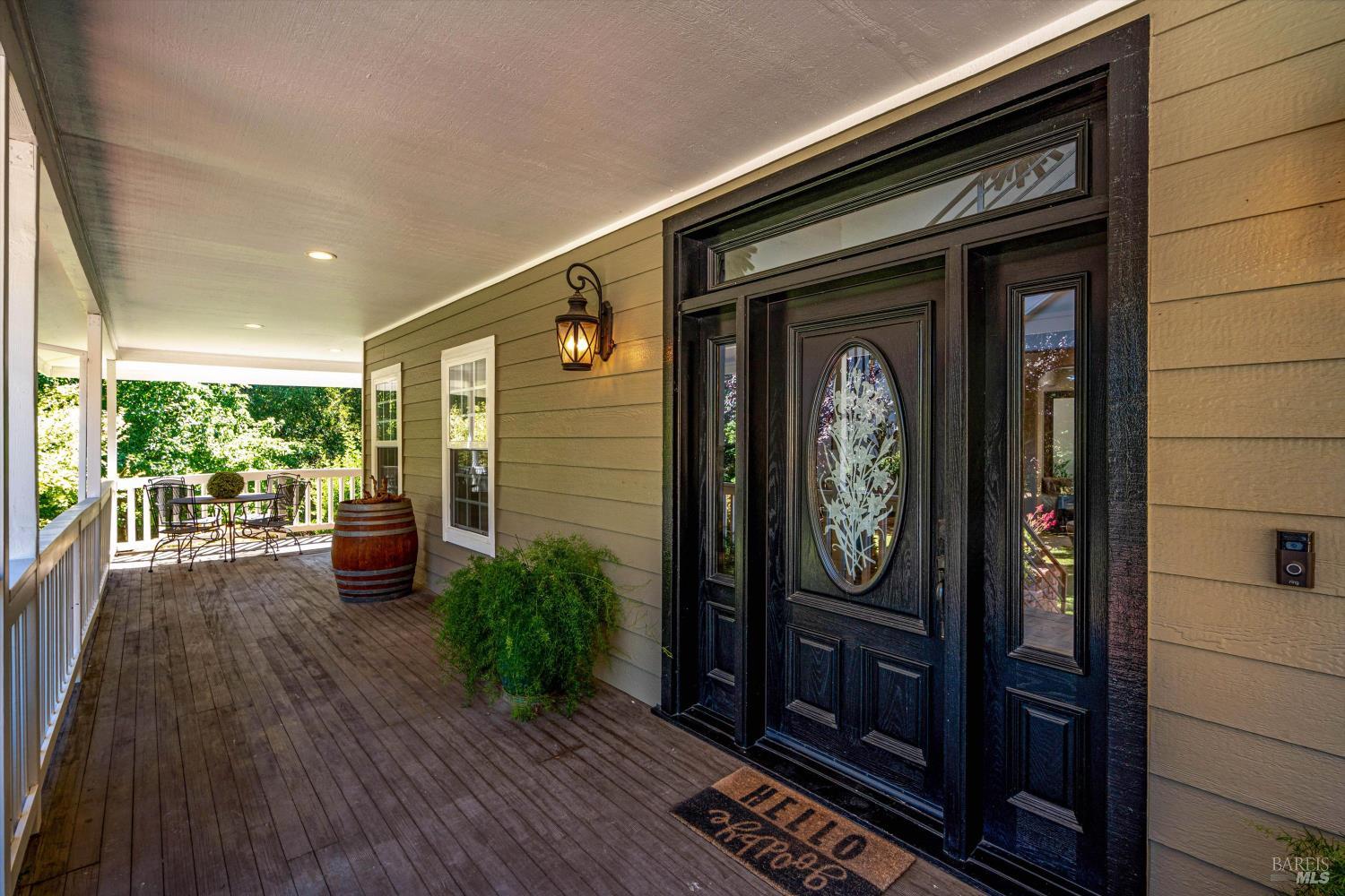 2980 Warm Springs Road Glen Ellen, CA 95442 - Photo 8 of 59 a view of a hallway with wooden floor