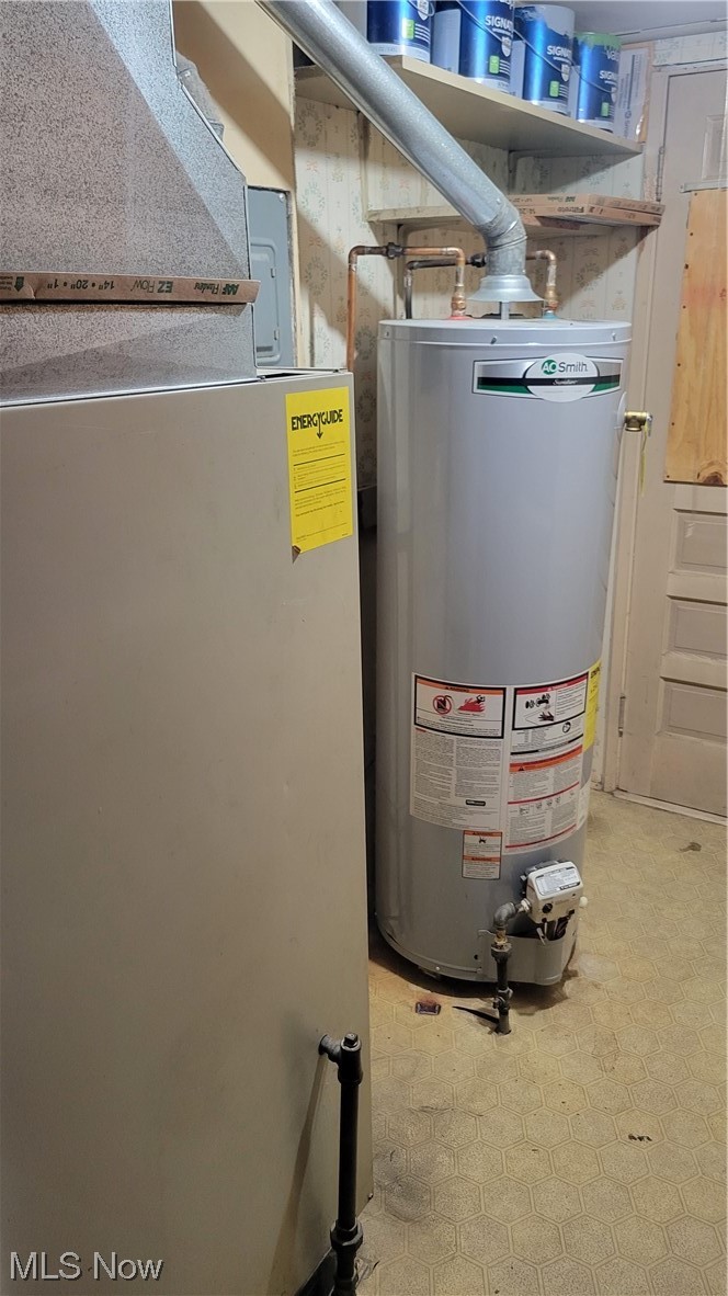 290 Cummings Road Vermilion, OH 44089 - Photo 18 of 18 Utility room with gas water heater