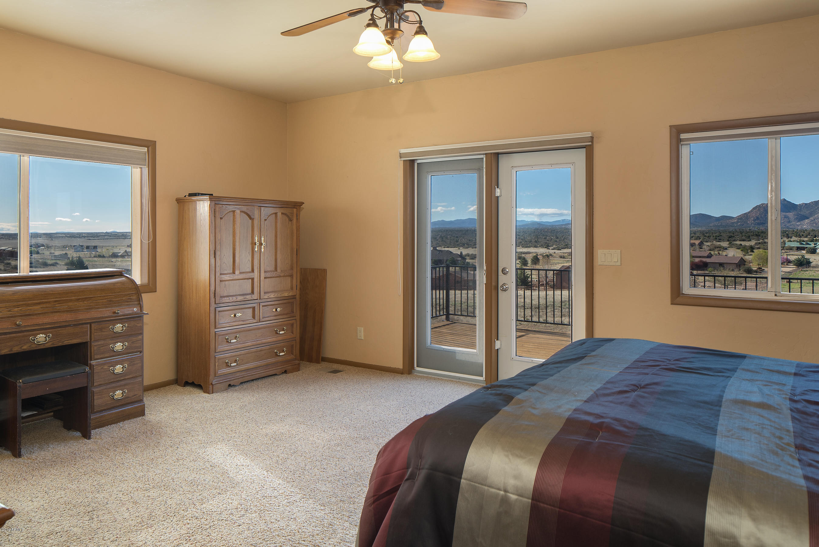 3555 Friendly Meadow Road Prescott, AZ 86305 - Photo 14 of 38 13 - Master Bedroom - 3555 Friendly Mead