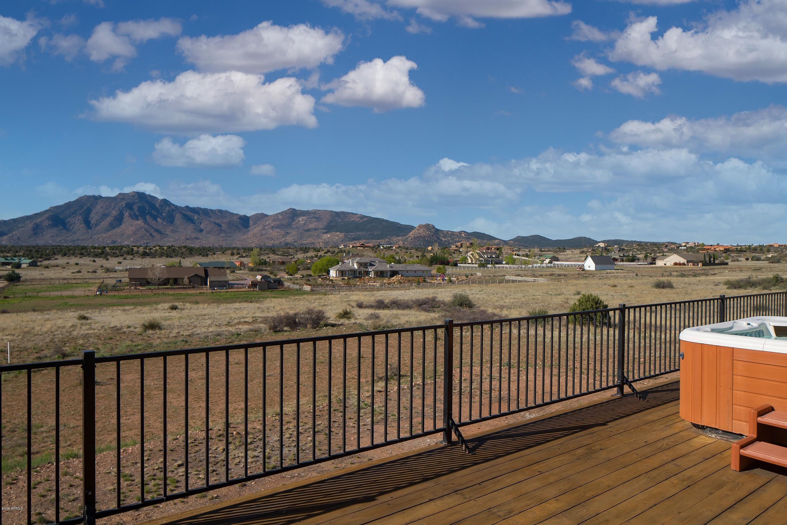 3555 Friendly Meadow Road Prescott, AZ 86305 - Photo 21 of 38 20 - Deck and View - 3555 Friendly Meado