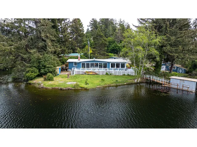 a black and white photo of a lake