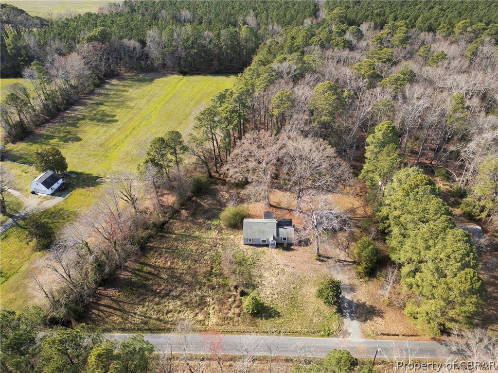 5347 Ware Neck Road Gloucester, VA 23061 - Photo 15 of 36 Aerial view with a rural view
