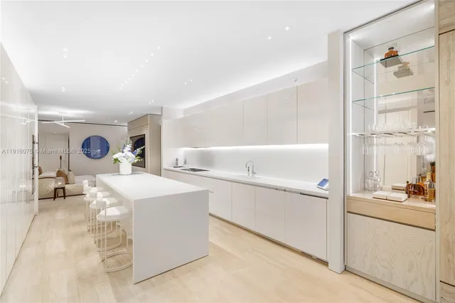 a very nice looking room with a large window