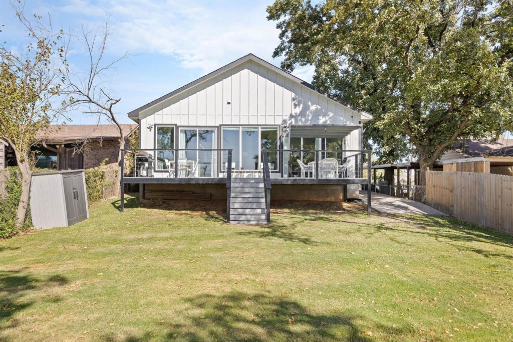 6811 Briar Road Azle, TX 76020 - Photo 27 of 34 a front view of a house with a yard