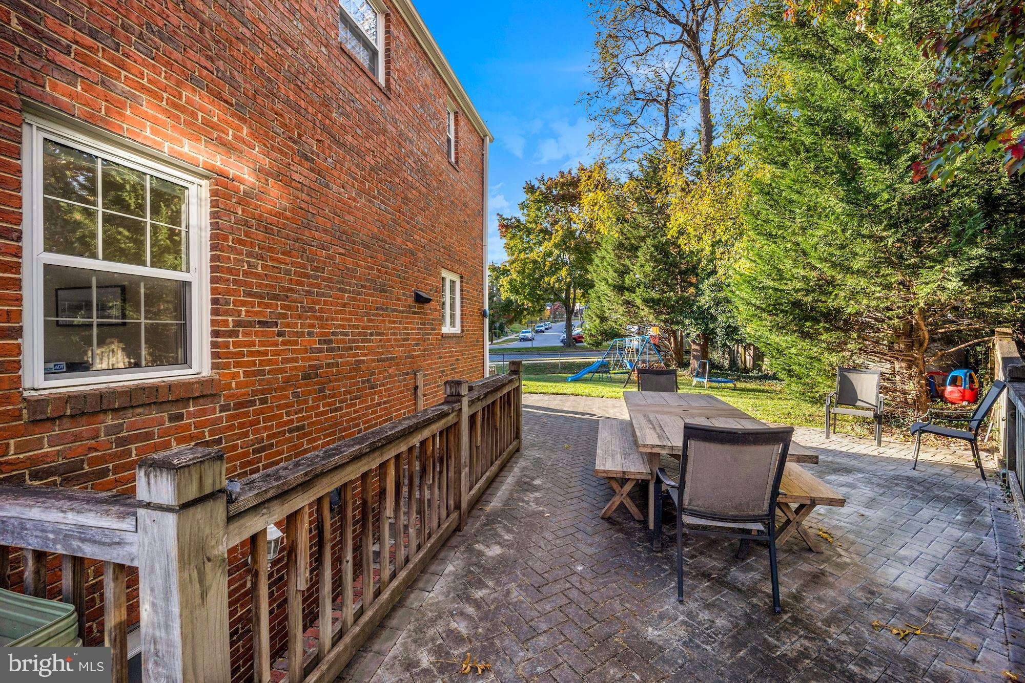 2315 Plyers Mill Road Silver Spring, MD 20902 - Photo 23 of 26 Backard brick patio