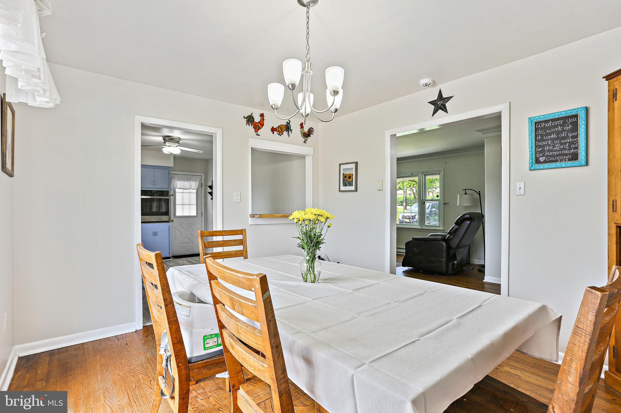 2506 Quebec School Road Middletown, MD 21769 - Photo 11 of 39 Dining Room with pass through to Kitchen