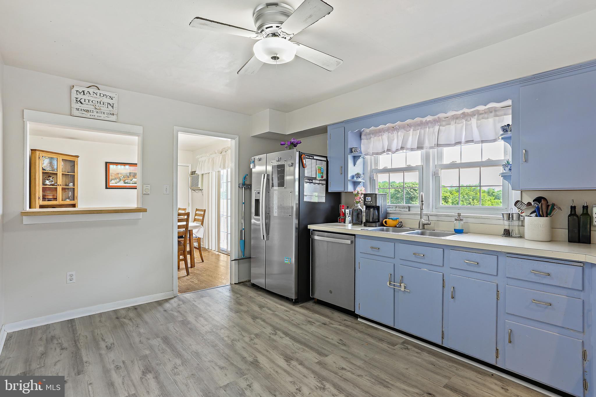 2506 Quebec School Road Middletown, MD 21769 - Photo 13 of 39 Kitchen with Ceiling Fan