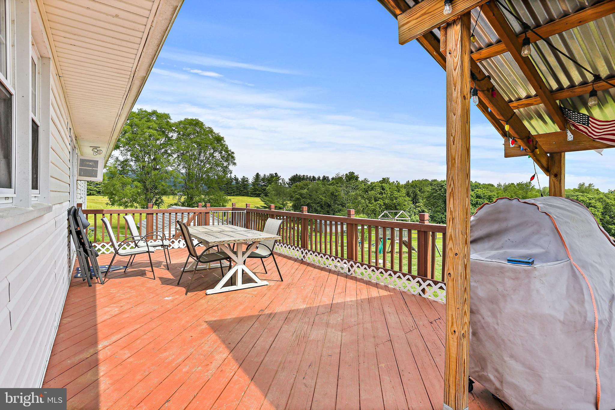 2506 Quebec School Road Middletown, MD 21769 - Photo 34 of 39 Rear Exterior Deck with Built in Pergola
