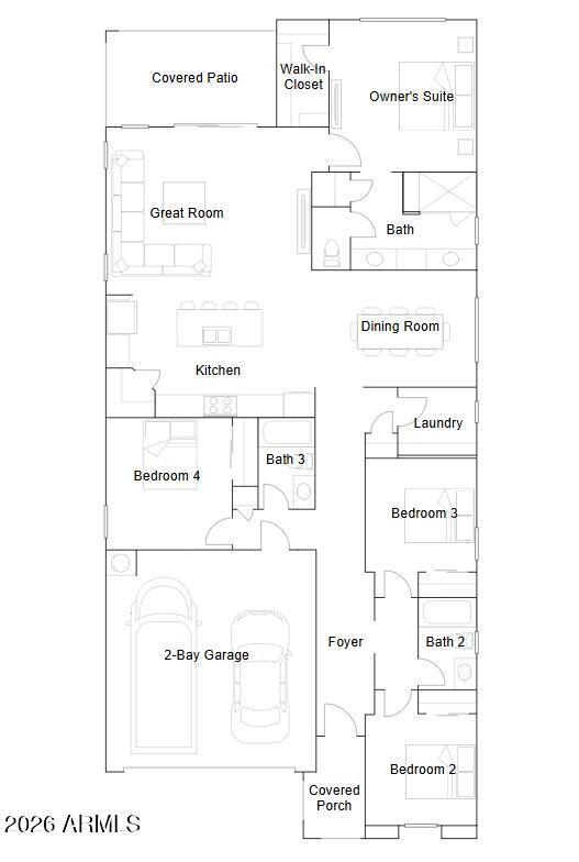 2126 Rutledge Avenue Apache Junction, AZ 85120 - Photo 15 of 15 Floorplan