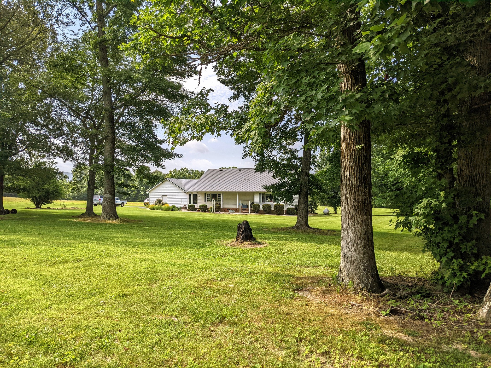 1843 Sainville Road Manchester, TN 37355 - Photo 4 of 32 a garden with trees in front of it