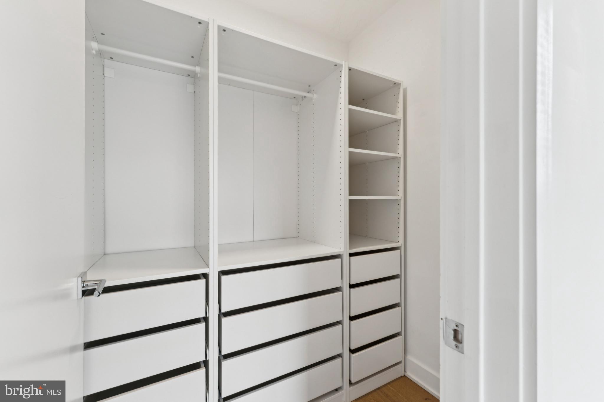 4017 Davis Place Northwest, Unit 7 Washington, DC 20007 - Photo 24 of 39 a empty closet with white paint