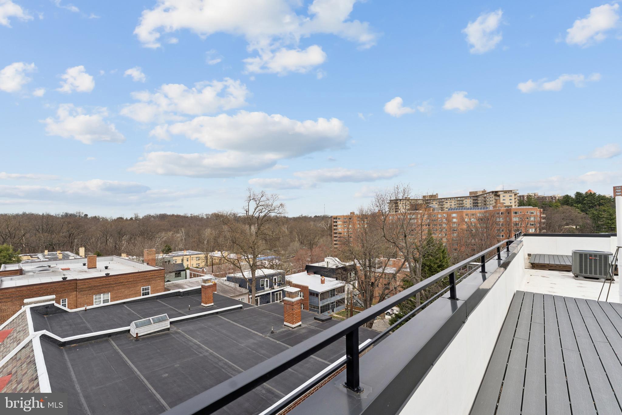 4017 Davis Place Northwest, Unit 7 Washington, DC 20007 - Photo 31 of 39 a view of city from a balcony