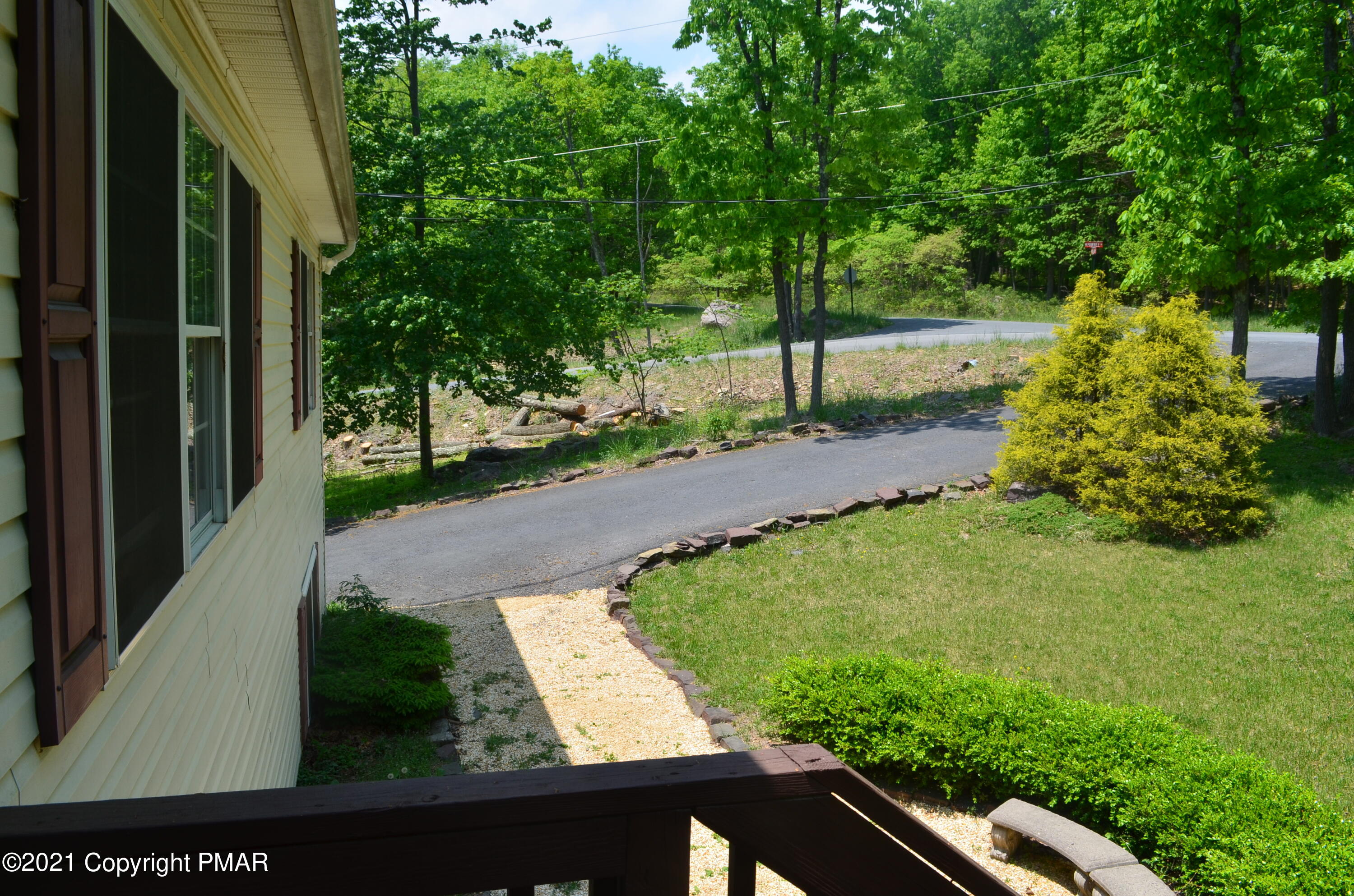 218 Nosirrah Road Albrightsville, PA 18210 - Photo 28 of 32 a view of backyard with green space