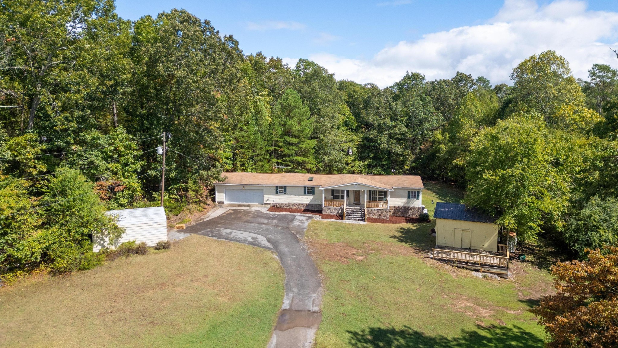 339 Oak Tree Road Ringgold, GA 30736 - Photo 24 of 31 a view of a house with a yard