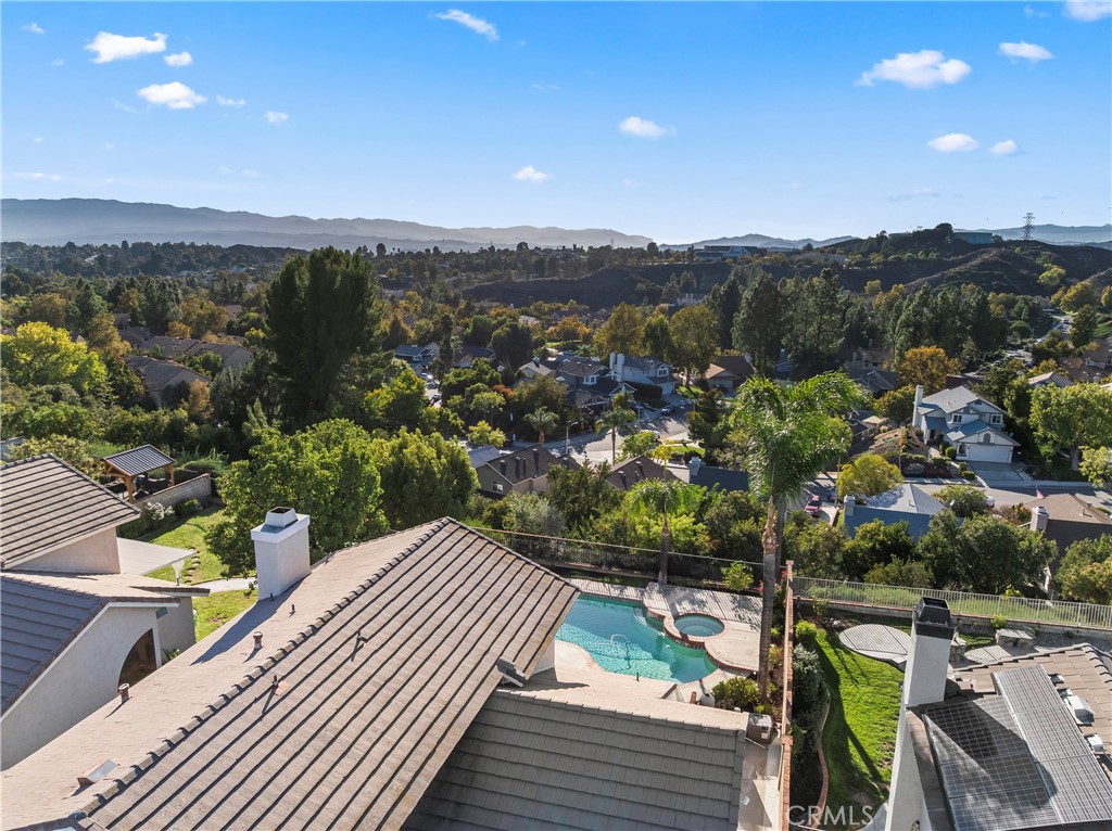 28241 Tamarack Lane Saugus, CA 91390 - Photo 6 of 41 a view of a balcony with wooden floor and mountain view