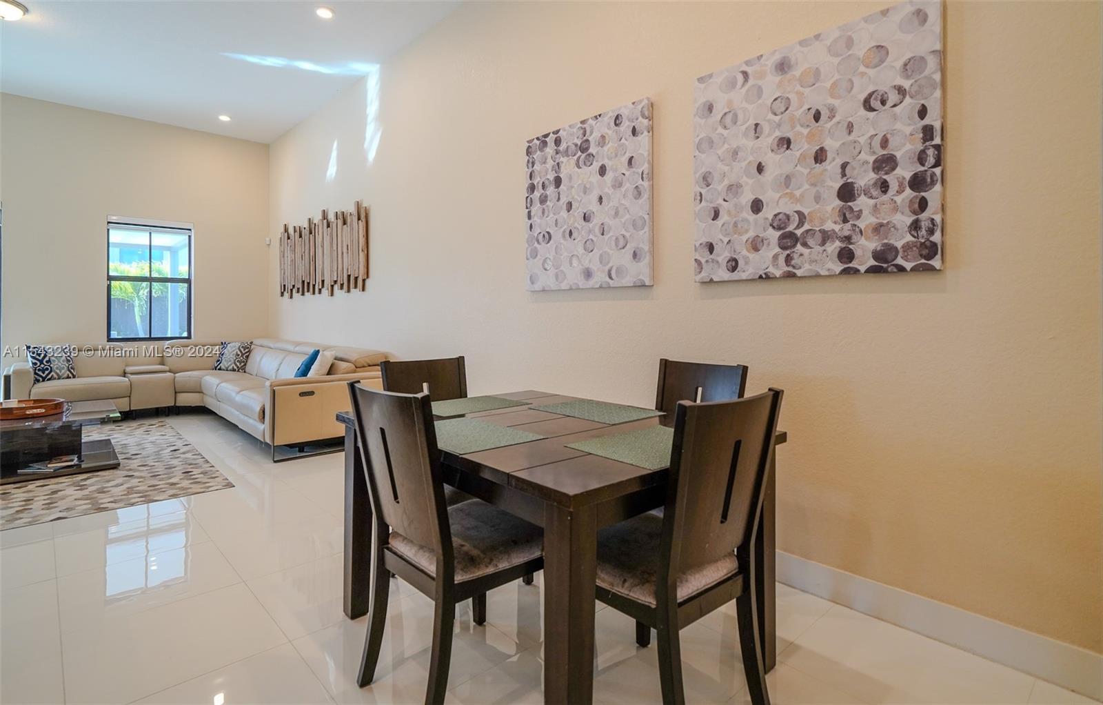 14570 Southwest 19th Street Miami, FL 33175 - Photo 7 of 30 a view of a dining room with furniture