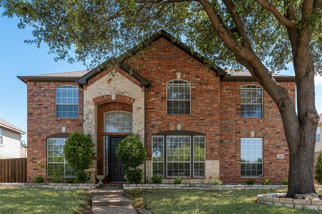 11104 Rogers Road Frisco, TX 75033 - Photo 2 of 40 View of front of property with brick siding and stone siding
