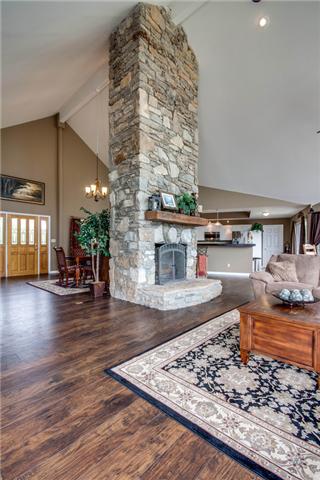 1371 Hunter Road Franklin, TN 37064 - Photo 6 of 19 Stone wood burning fireplace
