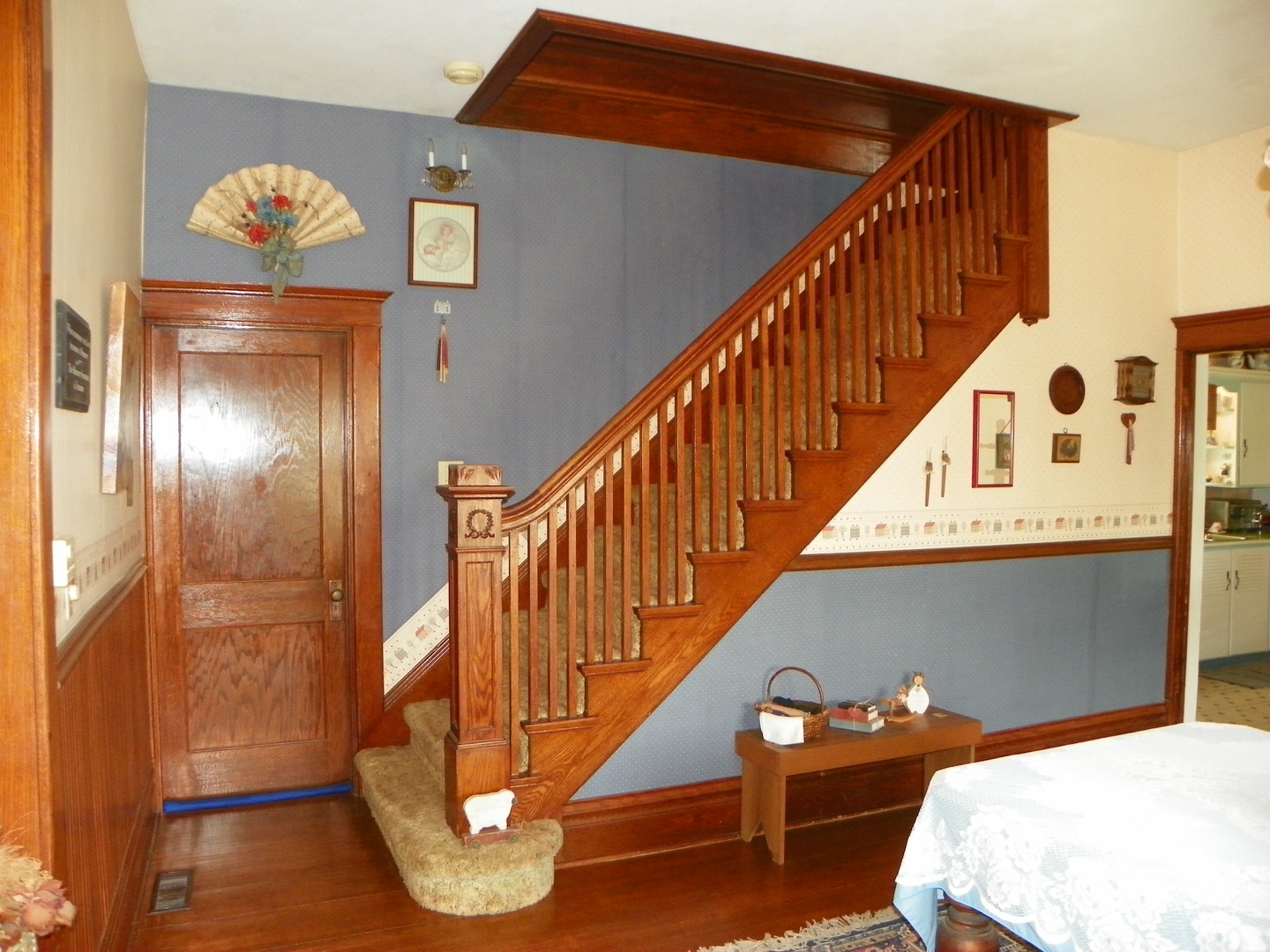 1780 Higgins Road Morris, IL 60450 - Photo 5 of 30 a view of entryway and hall with wooden floor