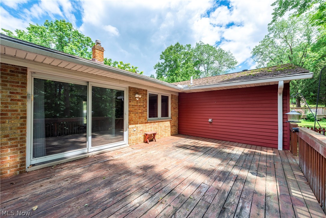 1082 Ledgeview Road Macedonia, OH 44056 - Photo 41 of 47 View of wooden terrace