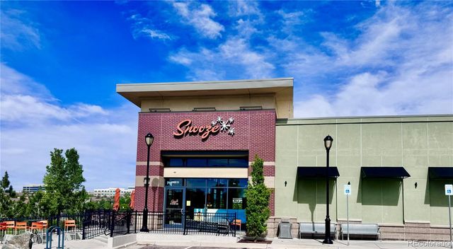 a view of building with street