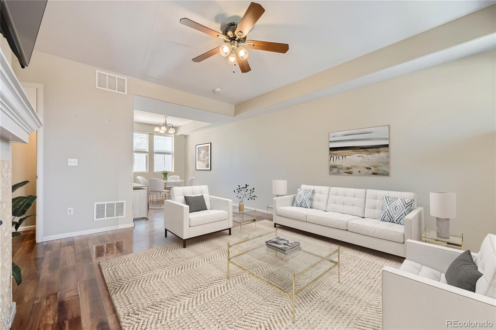 9494 Halstead Lane Lone Tree, CO 80124 - Photo 5 of 23 a living room with furniture and a large window