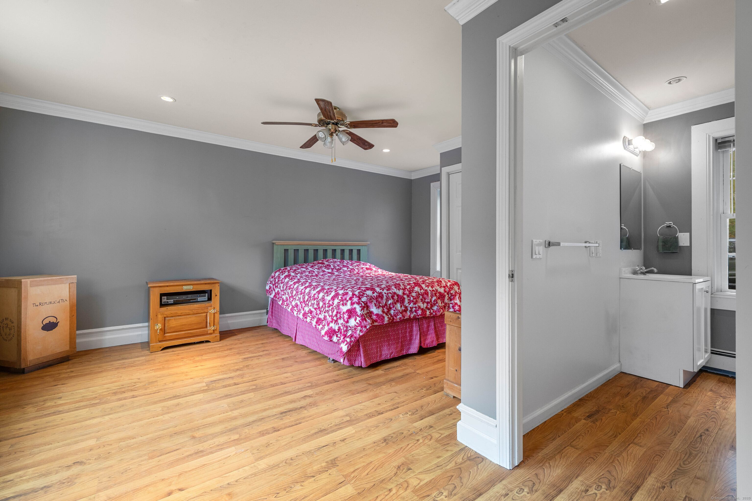 80 Sashel Lane Colchester, CT 06415 - Photo 15 of 37 First Floor Primary Bedroom with ensuite bathroom