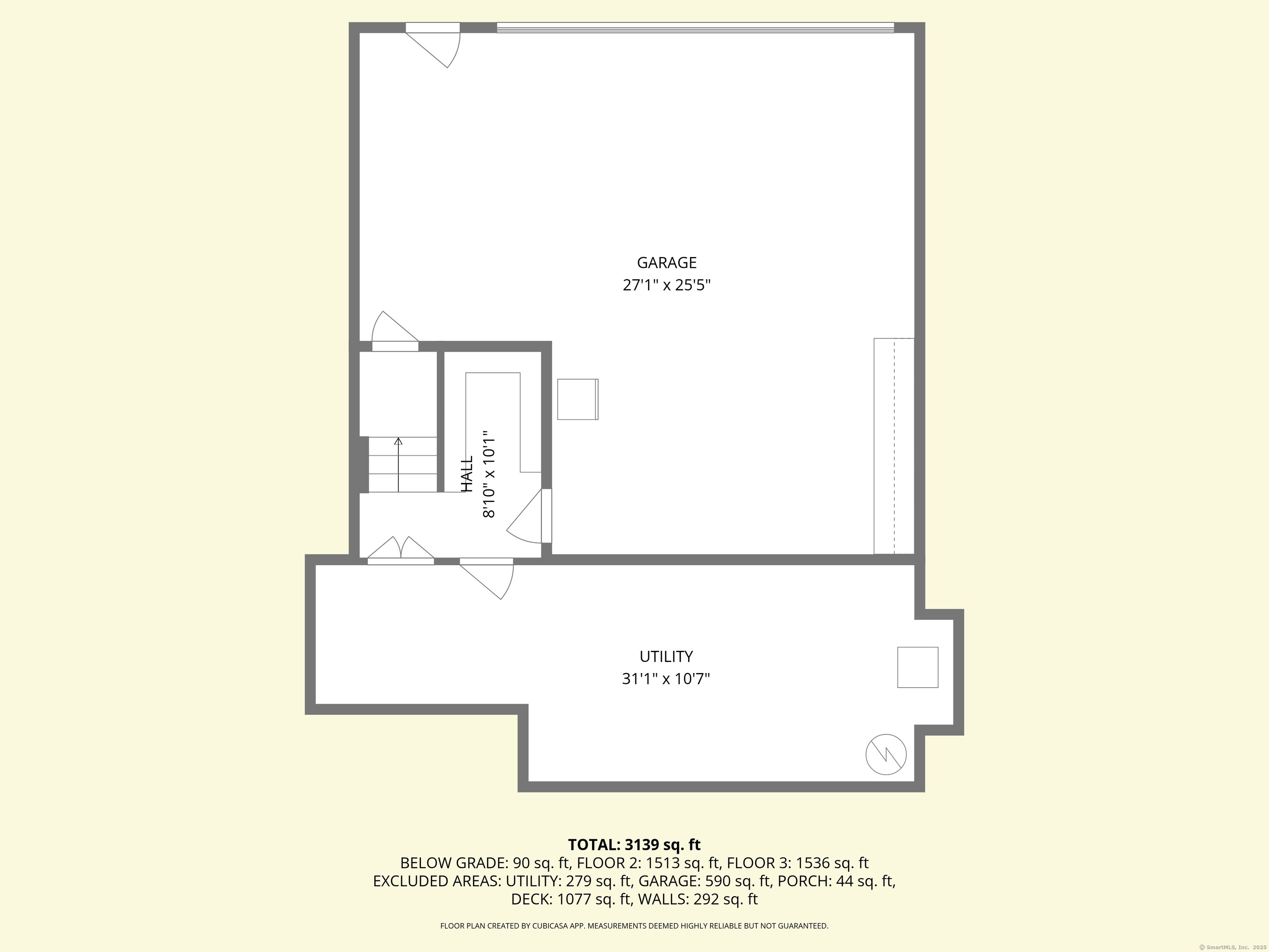 80 Sashel Lane Colchester, CT 06415 - Photo 32 of 37 Garage Layout