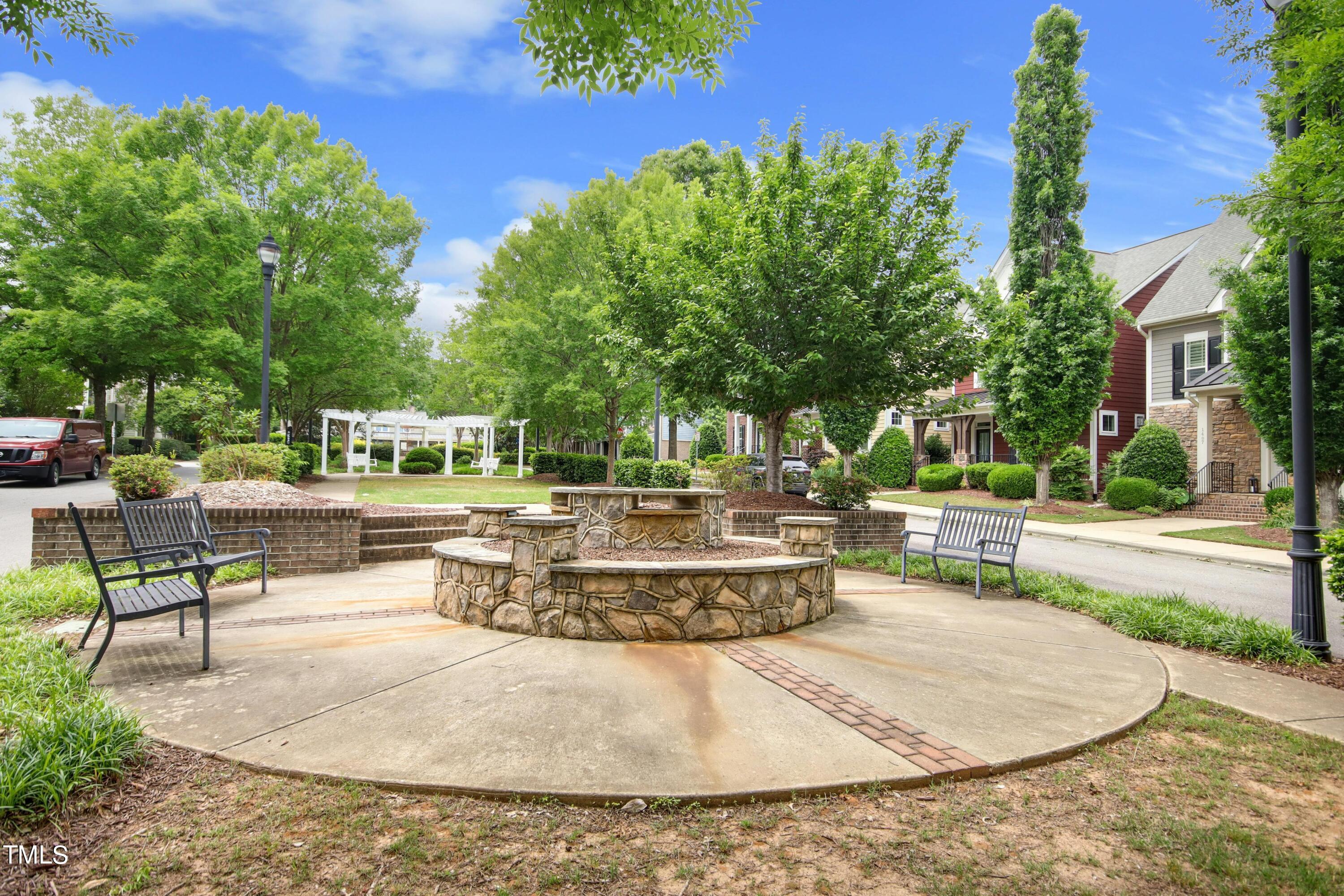 1418 Ardara Lane Raleigh, NC 27607 - Photo 31 of 34 a view of a swimming pool with a patio