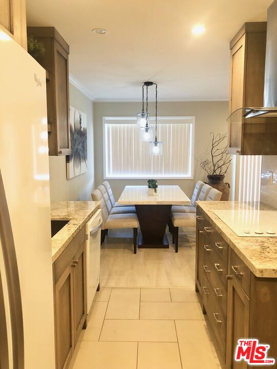 1250 North Kings Road, Unit 506 West Hollywood, CA 90069 - Photo 13 of 22 a spacious bathroom with a sink double vanity and a mirror