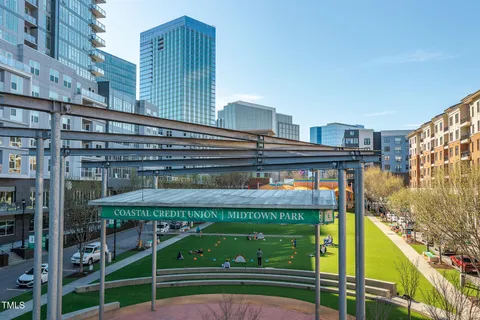 a bird view of a house