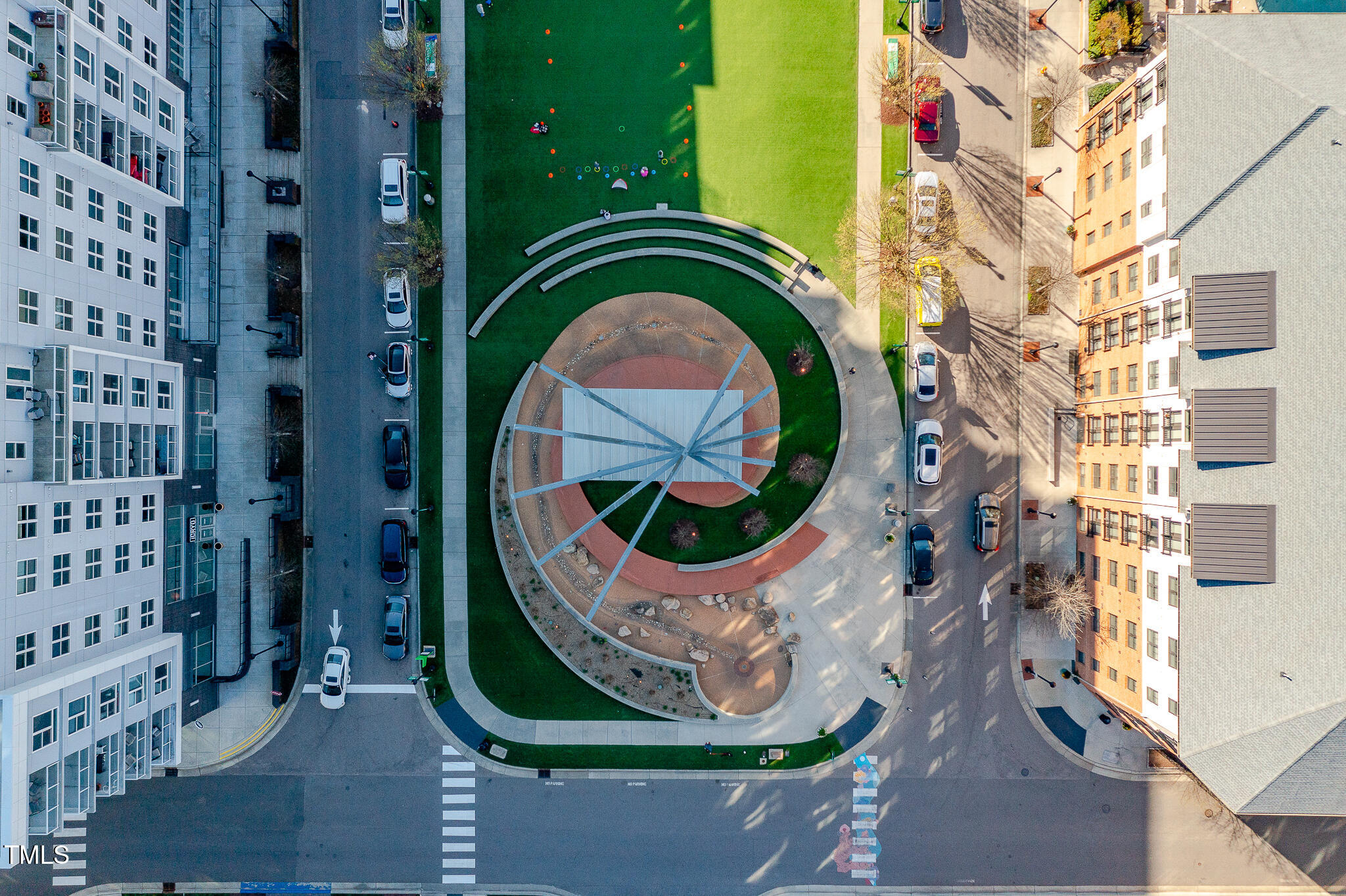 806 Tyrrell Road Raleigh, NC 27609 - Photo 37 of 38 an aerial view of a house with outdoor space swimming pool and outdoor seating