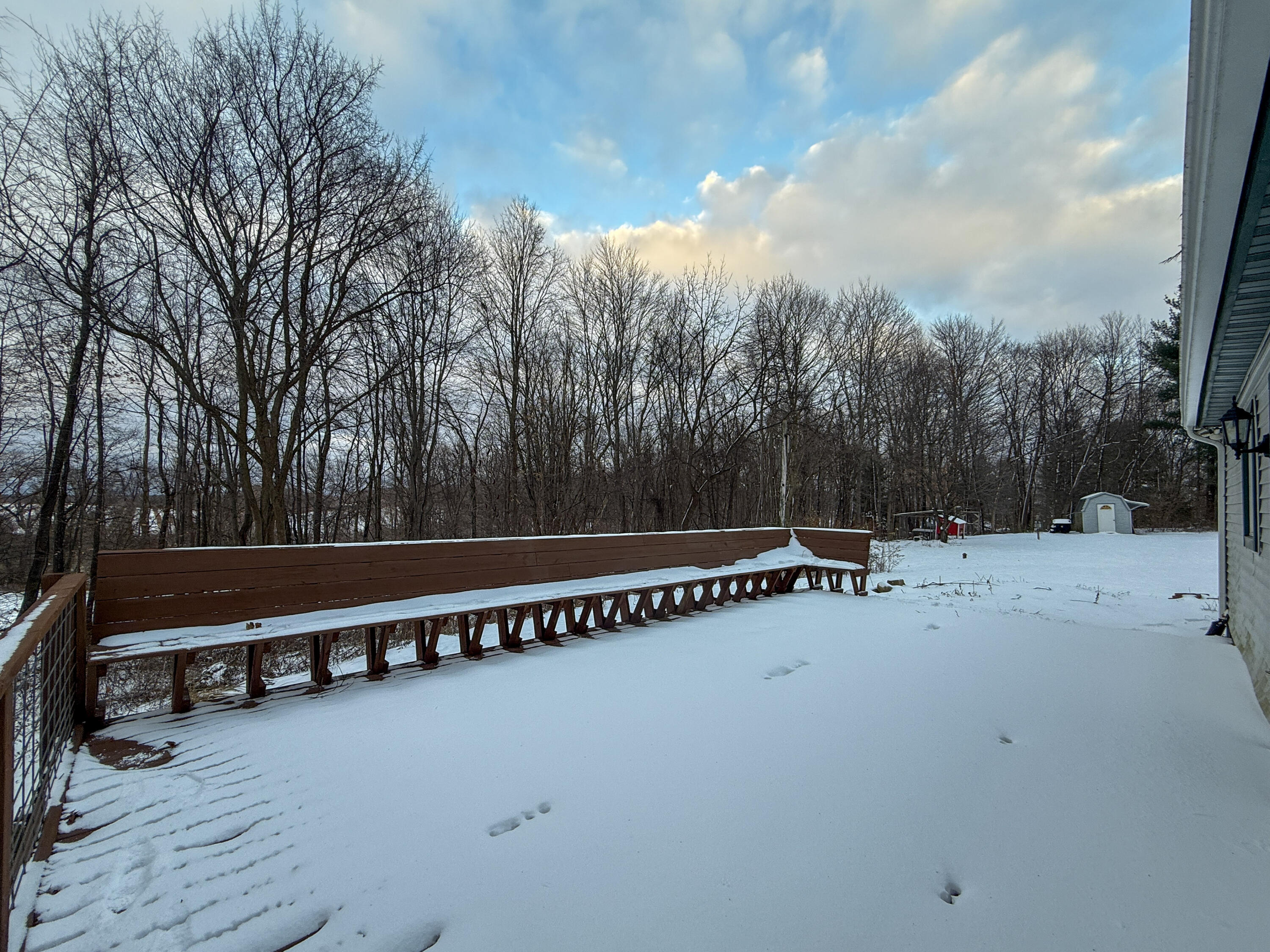 9155 Cushing Road Dowagiac, MI 49047 - Photo 20 of 28 Large Deck