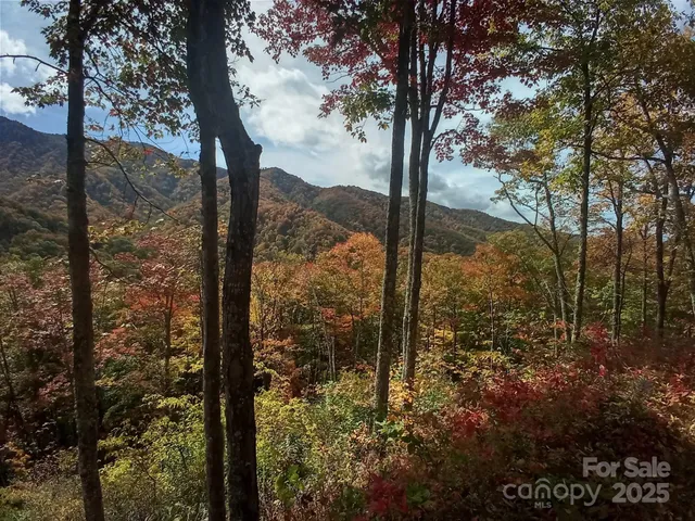 a view of mountains and valleys