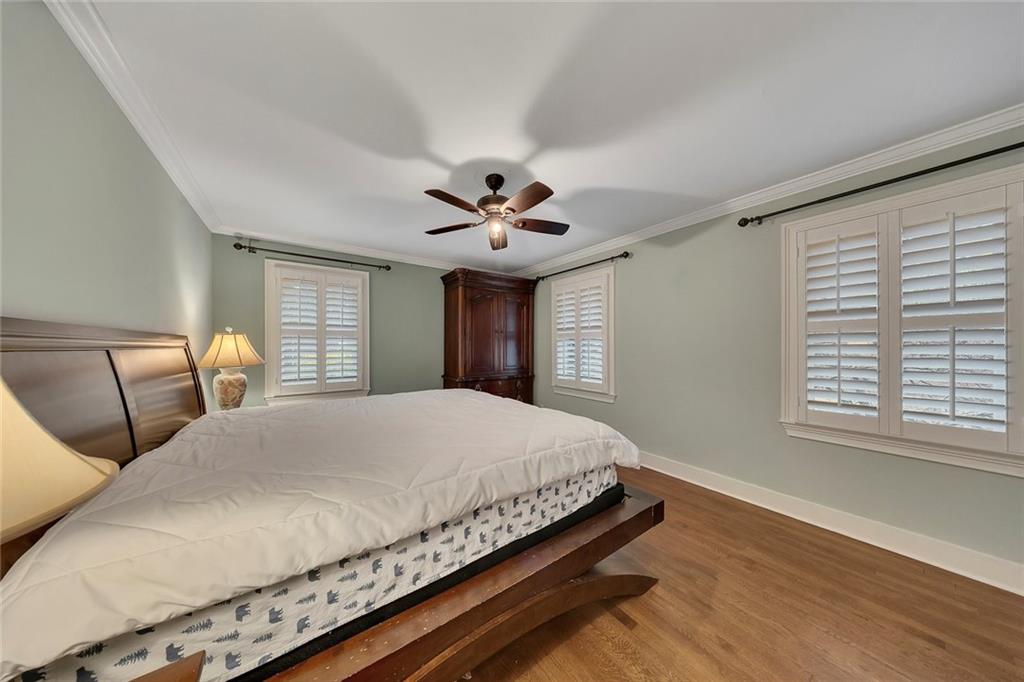 2290 Beaver Creek Road Smyrna, GA 30080 - Photo 35 of 66 a spacious bedroom with a bed and a large window