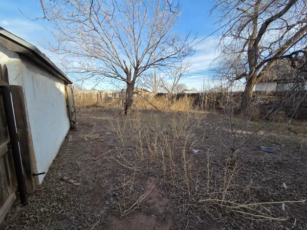 a view of a yard of the house