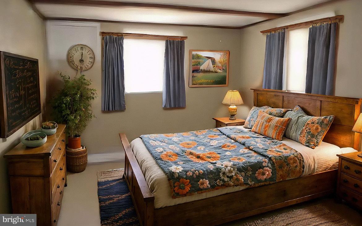 130 Conestoga Road Devon, PA 19333 - Photo 3 of 11 a bedroom with a bed a mirror and a window