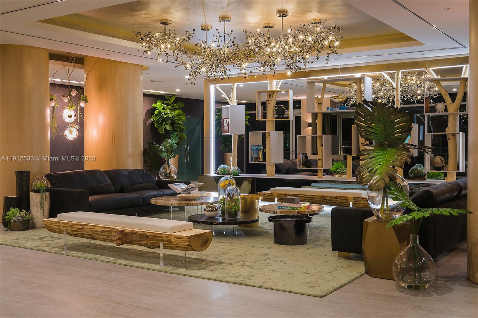 488 Northeast 18th Street, Unit 4612 Miami, FL 33132 - Photo 34 of 42 a living room filled with furniture