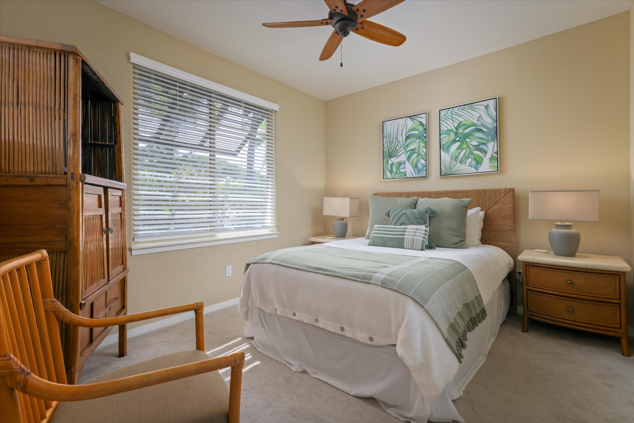 68-1122 Na Ala Hele Road, Unit G3 Kamuela, HI 96743 - Photo 16 of 30 a bedroom with a bed and a window