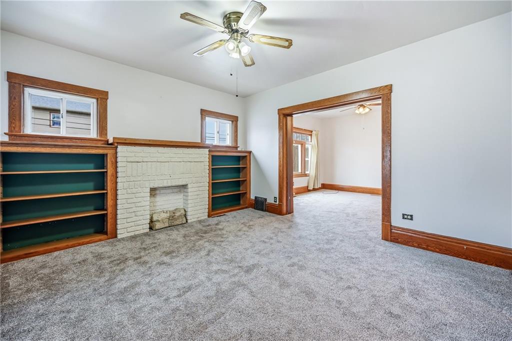 564 Spruce Avenue Sharon, PA 16146 - Photo 7 of 37 a view of empty room with a ceiling fan
