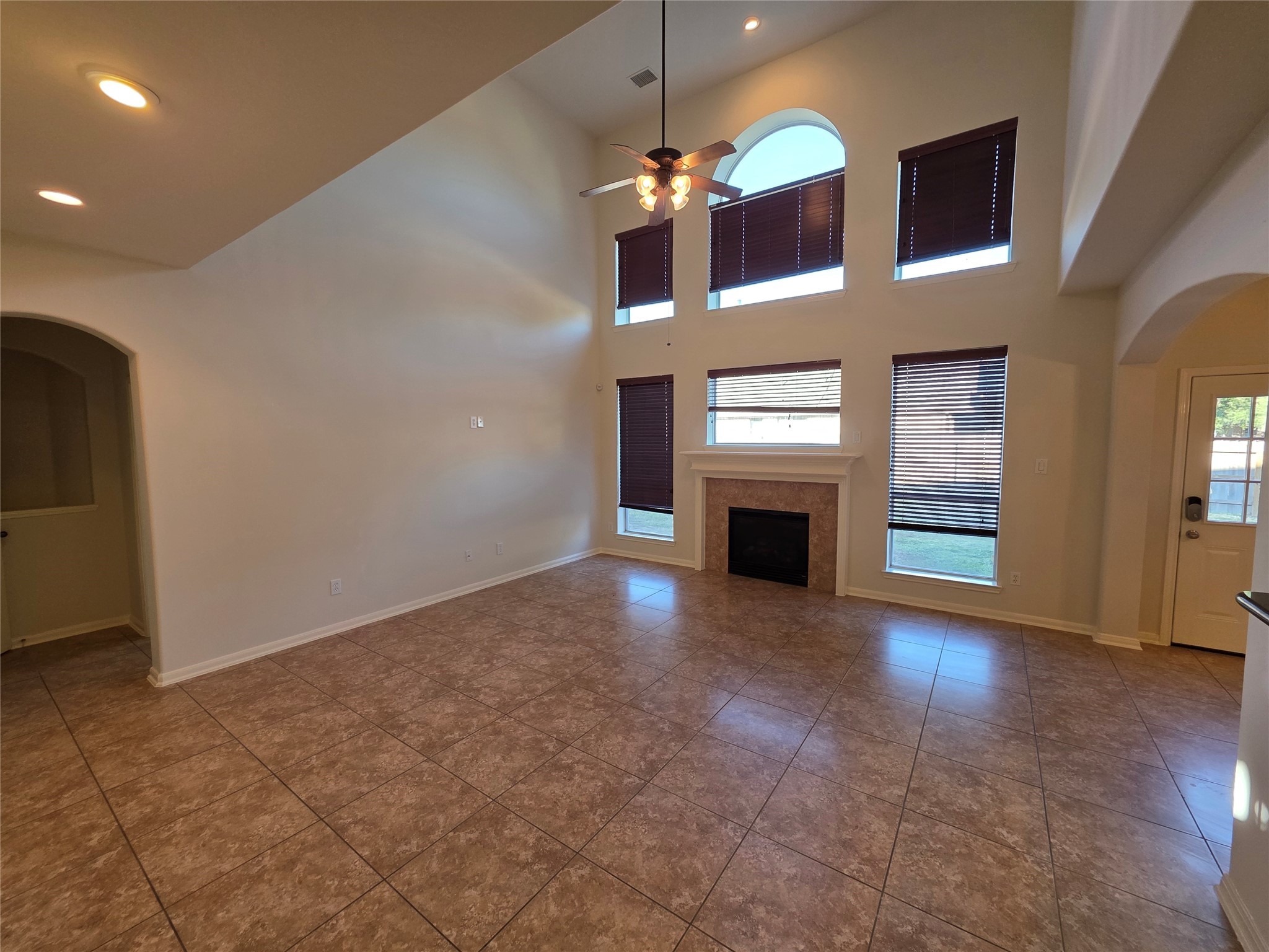 22231 Bridgestone Oak Drive Spring, TX 77388 - Photo 11 of 25 a view of a livingroom with a fireplace