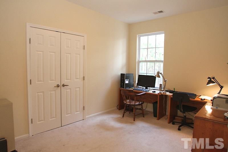 523 Weather Ridge Lane, Unit 523 Cary, NC 27513 - Photo 16 of 18 Bedroom 3 can be used as a great office