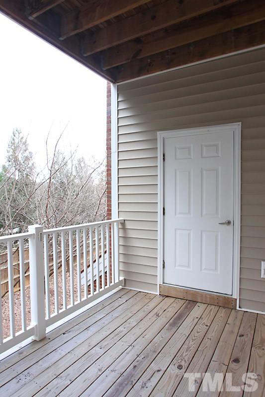 523 Weather Ridge Lane, Unit 523 Cary, NC 27513 - Photo 18 of 18 The large storage/ utility room is off the balcony