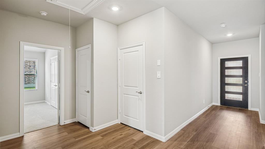 2120 Rannoch Street Sherman, TX 75092 - Photo 21 of 36 wooden floor with an empty room