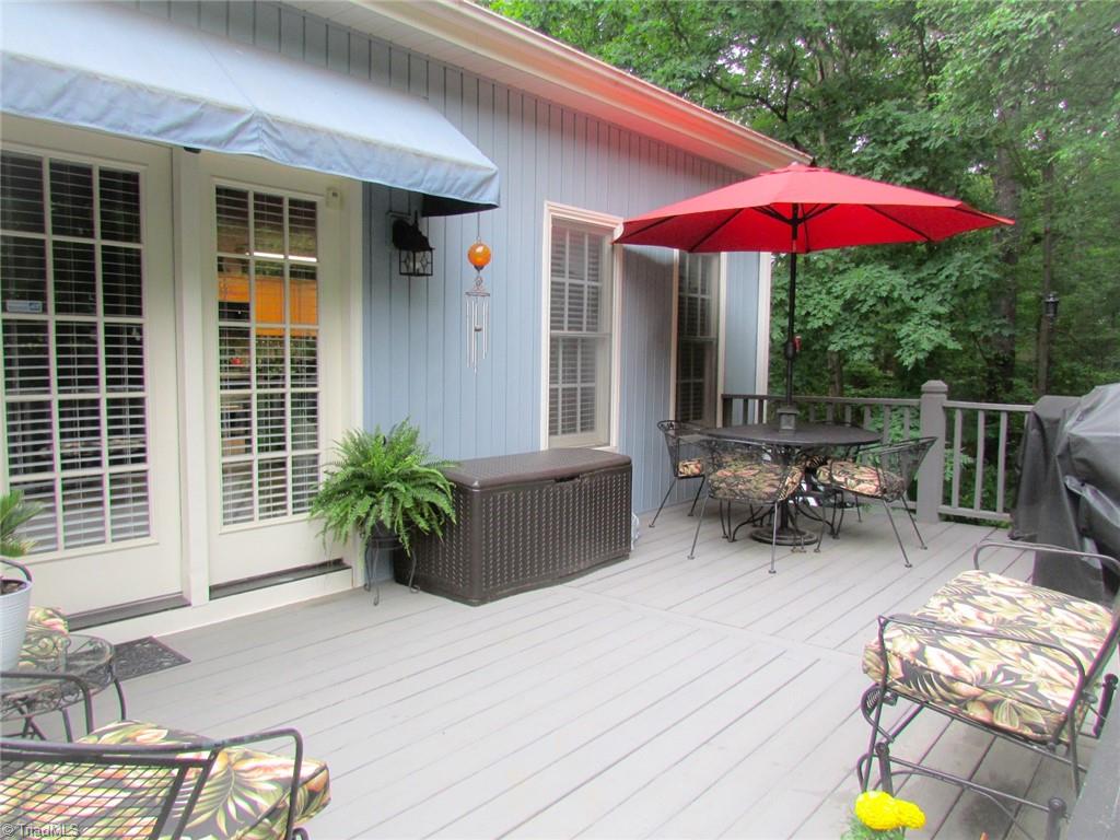 1612 Penny Road High Point, NC 27265 - Photo 30 of 46 12x21 Deck With Trex Boards + Awning
