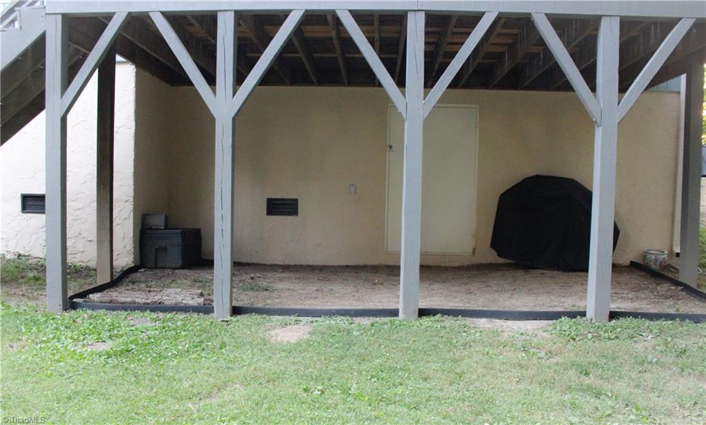 1612 Penny Road High Point, NC 27265 - Photo 33 of 46 Walk-In Crawlspace Under Deck