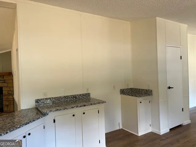 a view of a storage utility room