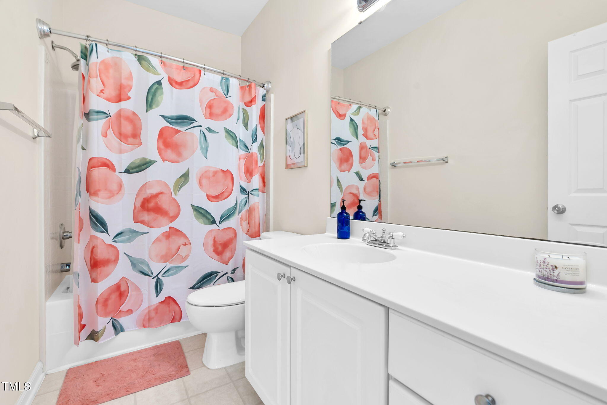 4 Scottish Lane Durham, NC 27707 - Photo 35 of 49 a bathroom with a sink and a mirror