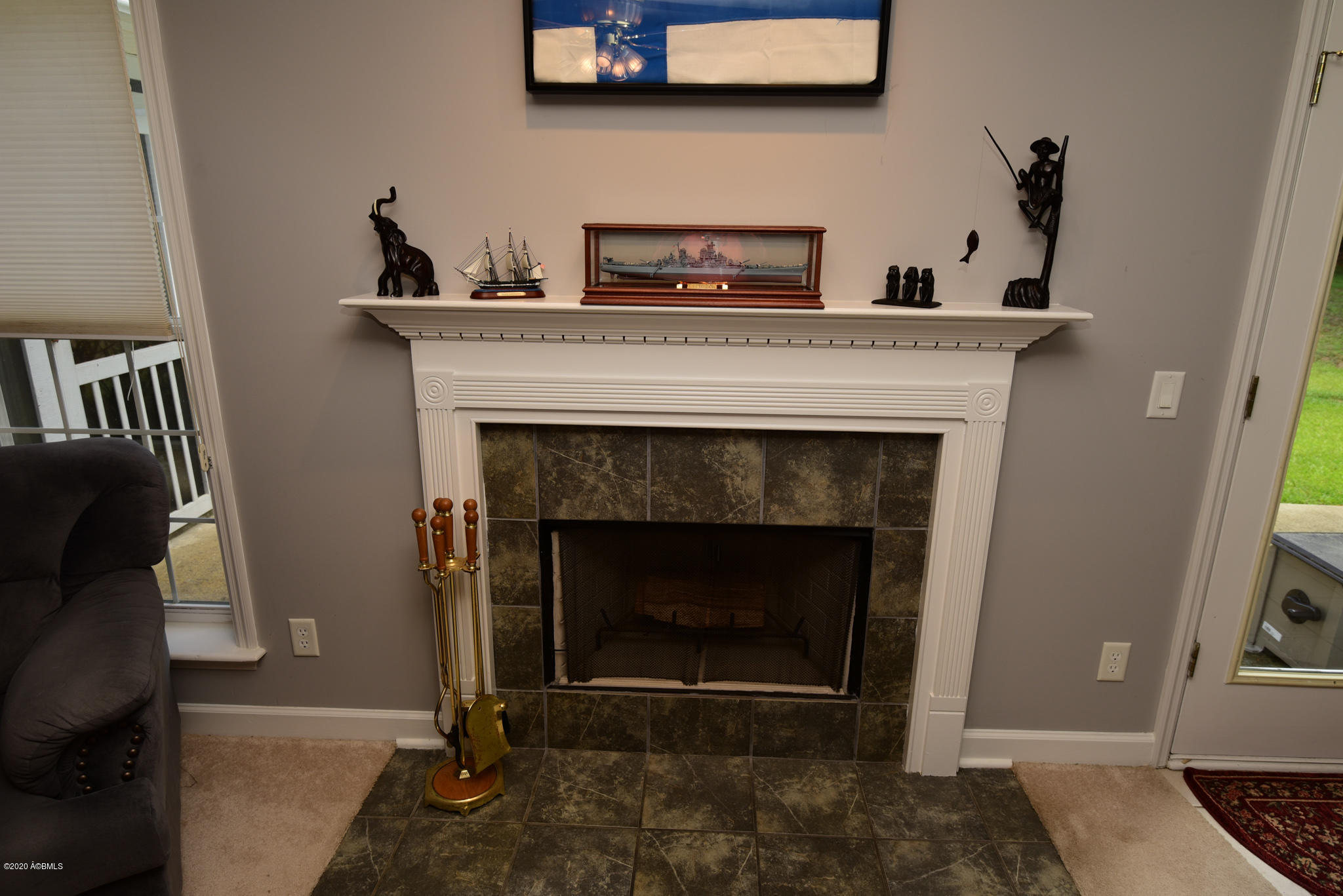 170 Brickyard Point Road South Beaufort, SC 29907 - Photo 8 of 38 Wood Burning Fire Place